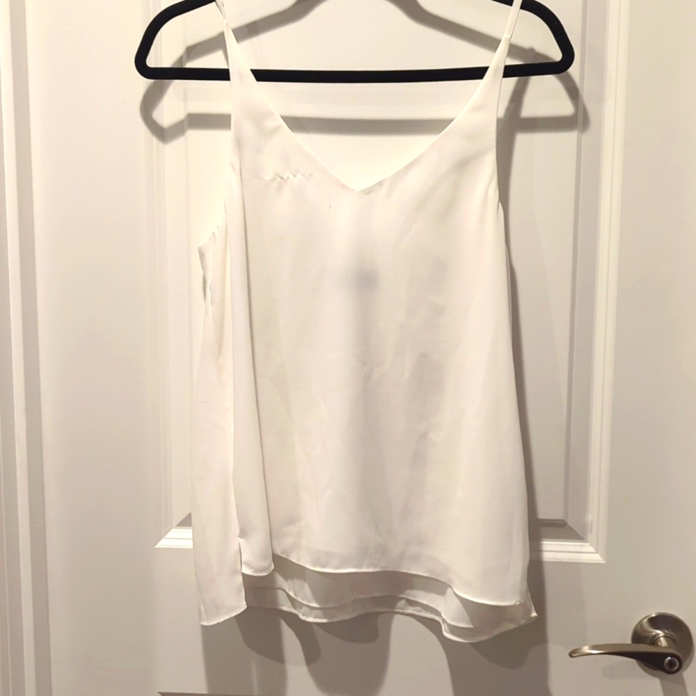 White Topshop Tank